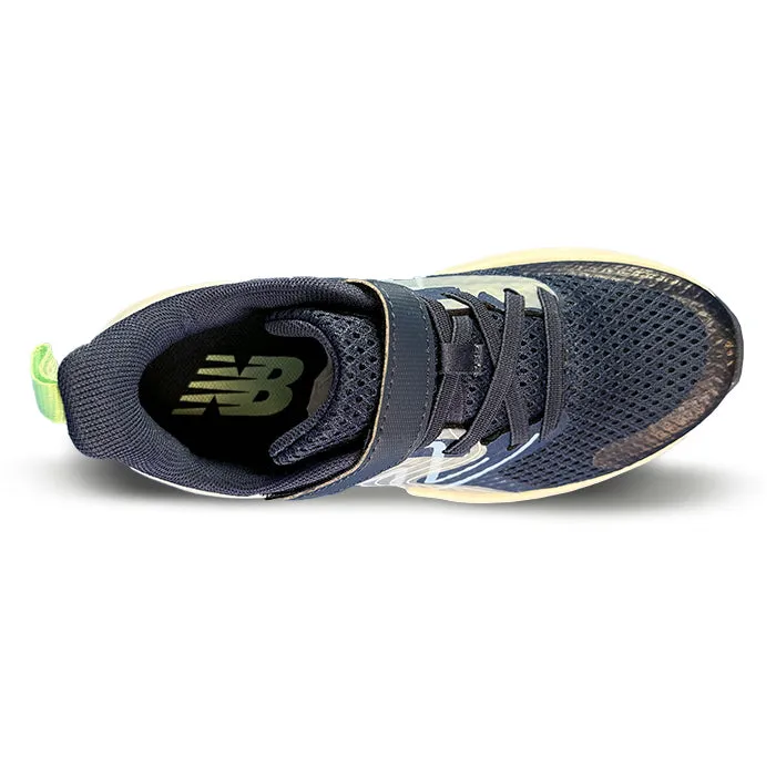 Big Boy New Balance Rave Run v2 A/C in Nb Navy/Electric Blue/Sweetgrass