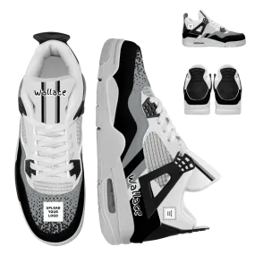 Business Gifts For Clients, meaningful gifts for clients Personalized Sneakers, Custom Sneakers, Put name or business name on it, AJ4-C05111