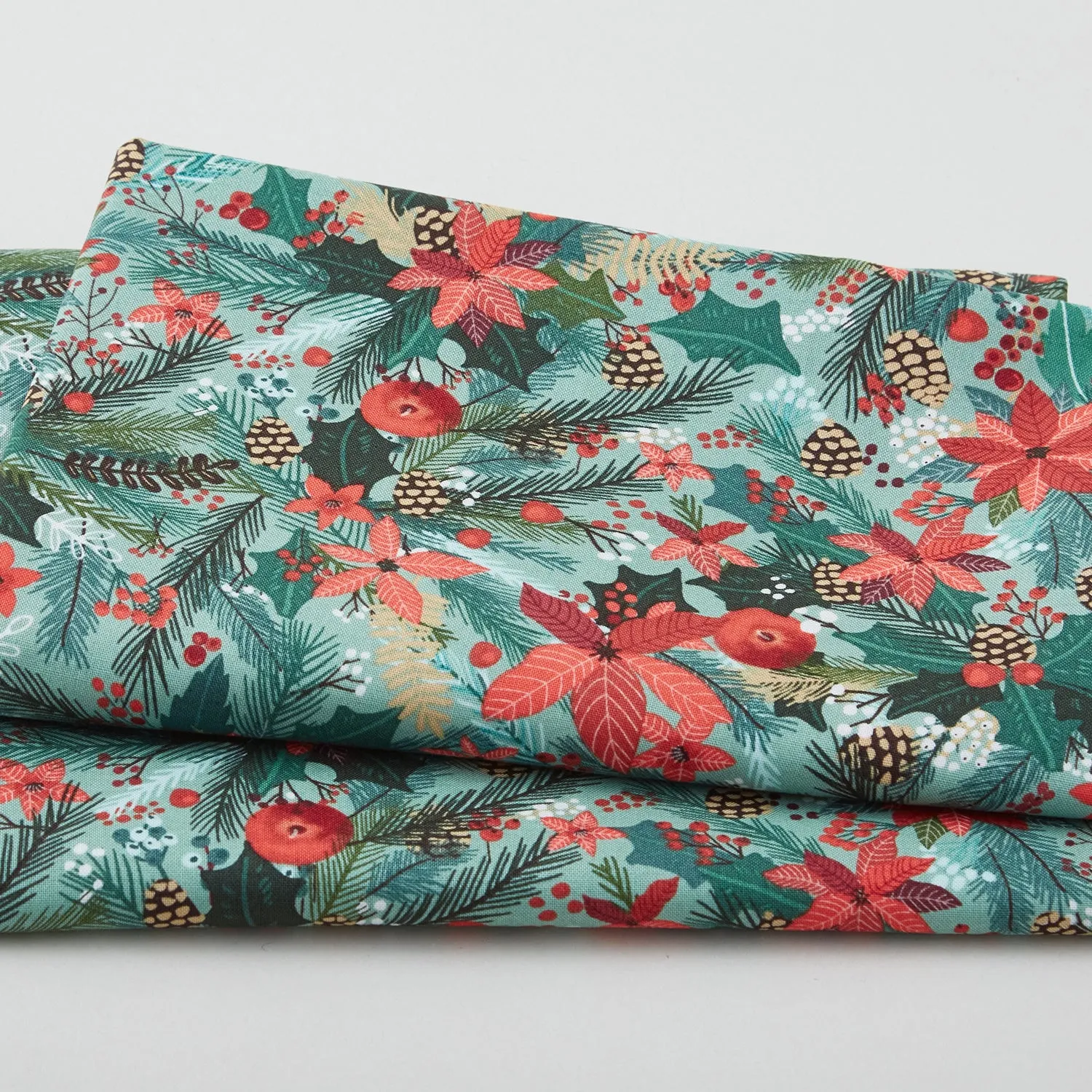 Christmas Squad - Pine Smell Green 2 Yard Cut