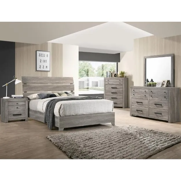 Crown Mark Tundra 6-Drawer Dresser B5520-1