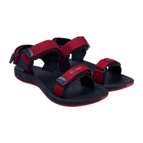 Eeken ESDG1009 Maroon And Teal Classic Casual Outdoor Sandals For Men