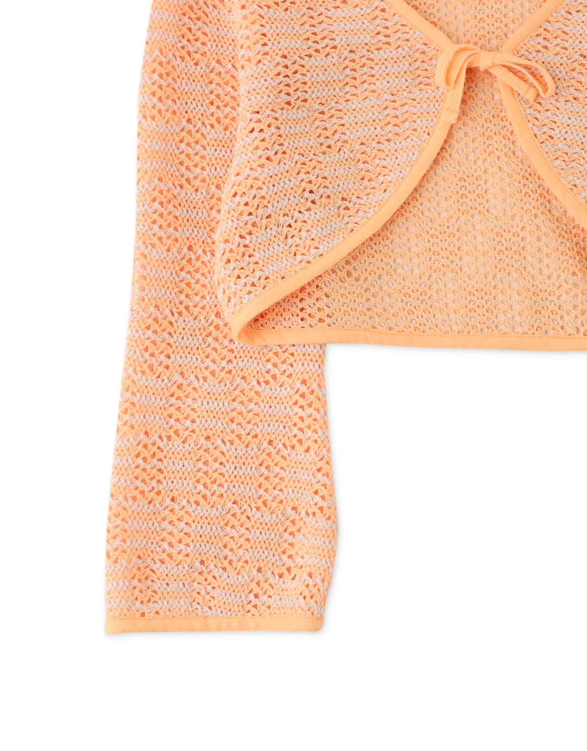 GIRLS CROCHET LACE CARDIGAN