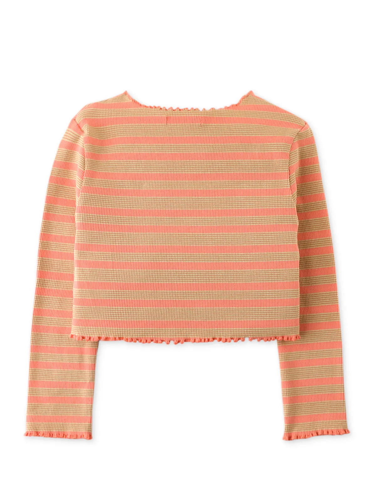 GIRLS RIBBED JERSEY CARDIGAN