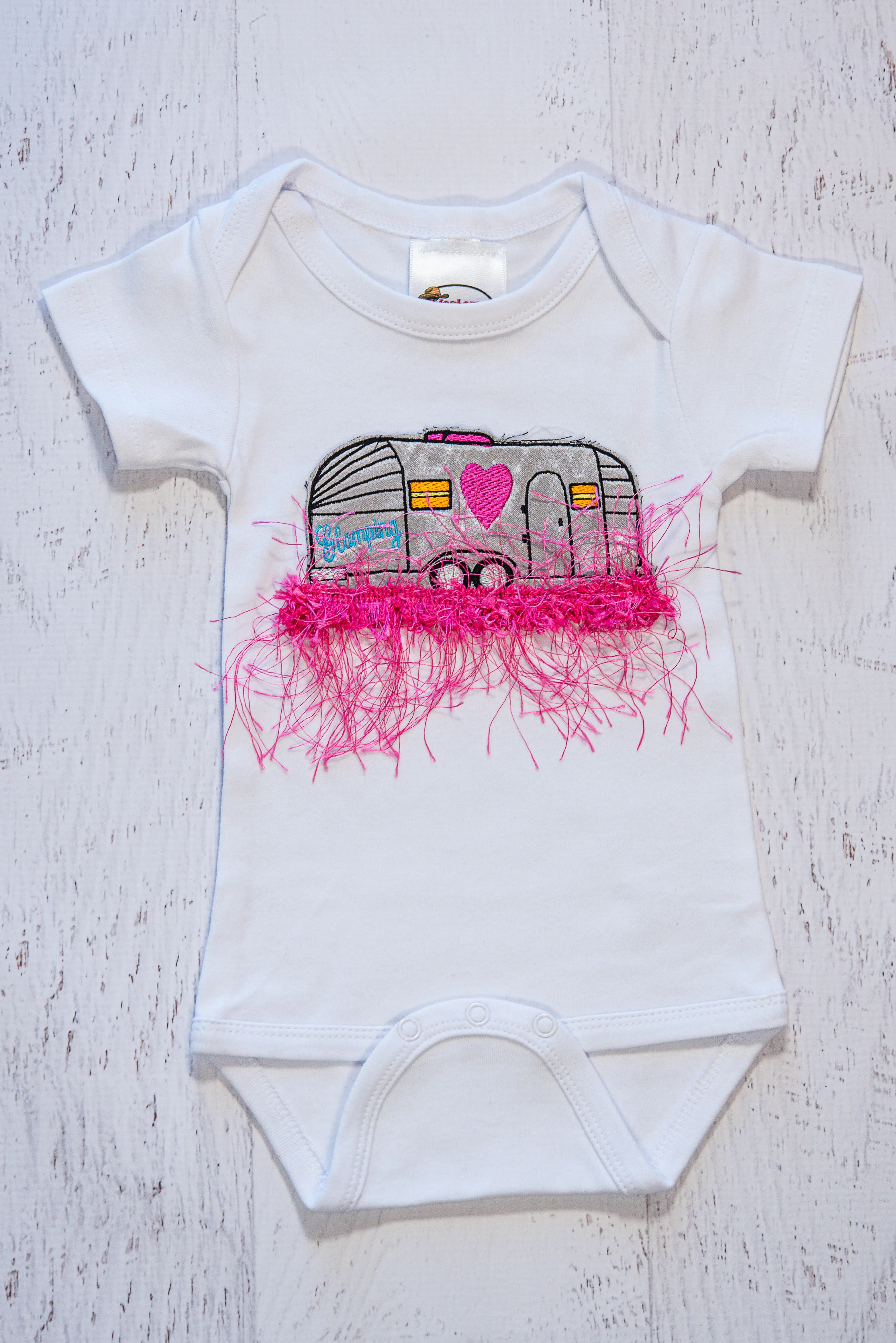 Glamping Trailer with fringe