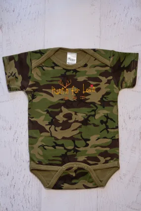 Huntin for Lovein camo green creeper