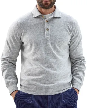 Light Grey Cashmere Sweater