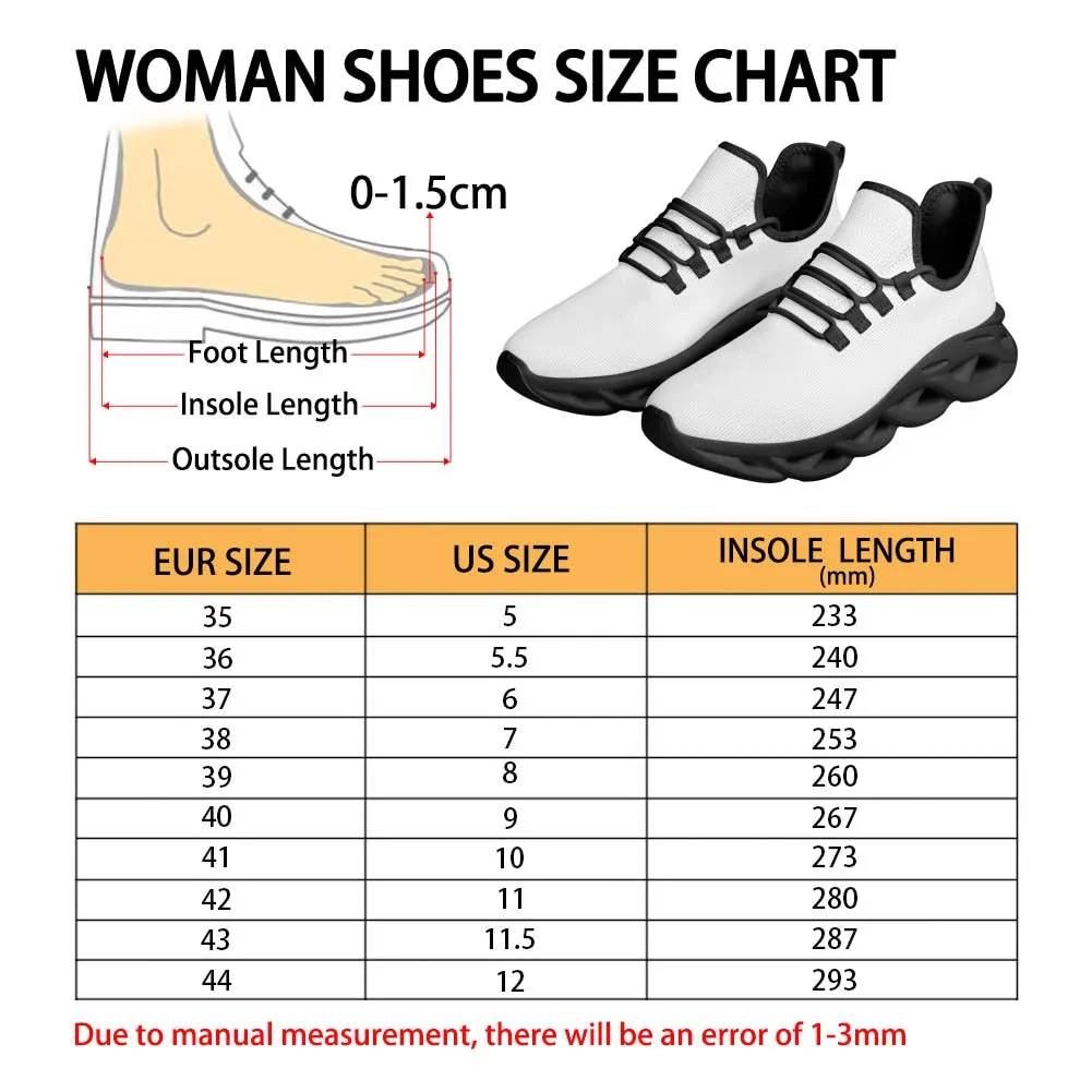 Nurse Design Mesh Swing Sneakers Casual Lightweight Platform Shoes for Ladies EMT EMS Pattern Nurse Print Shoes