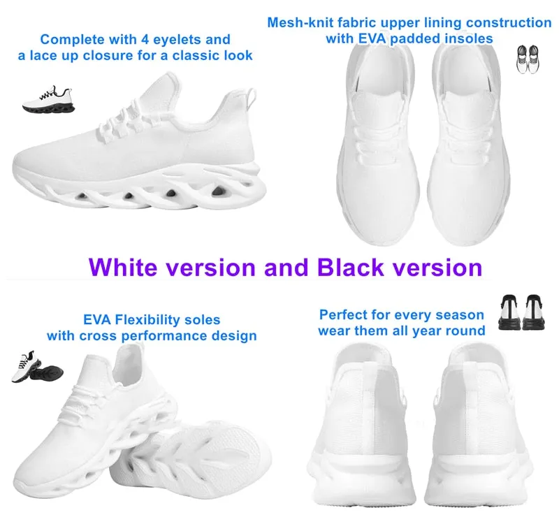Nurse Design Mesh Swing Sneakers Casual Lightweight Platform Shoes for Ladies EMT EMS Pattern Nurse Print Shoes