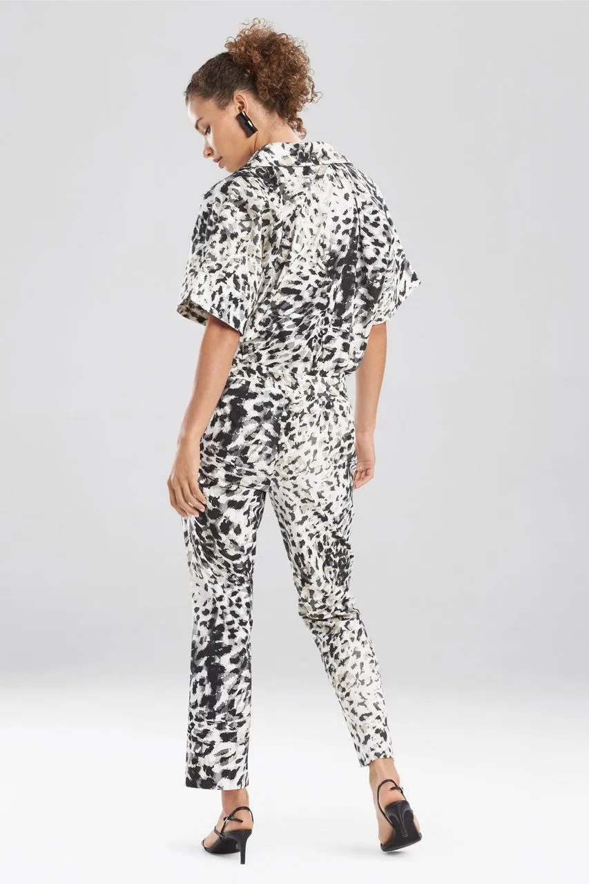 Ombre Animale - Cotton Poplin Pants
