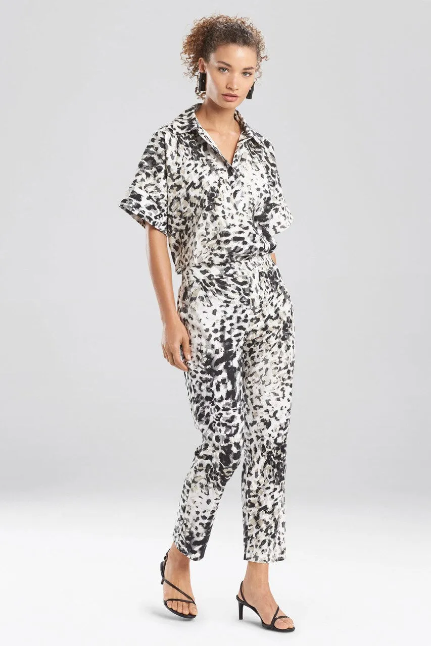 Ombre Animale - Cotton Poplin Pants
