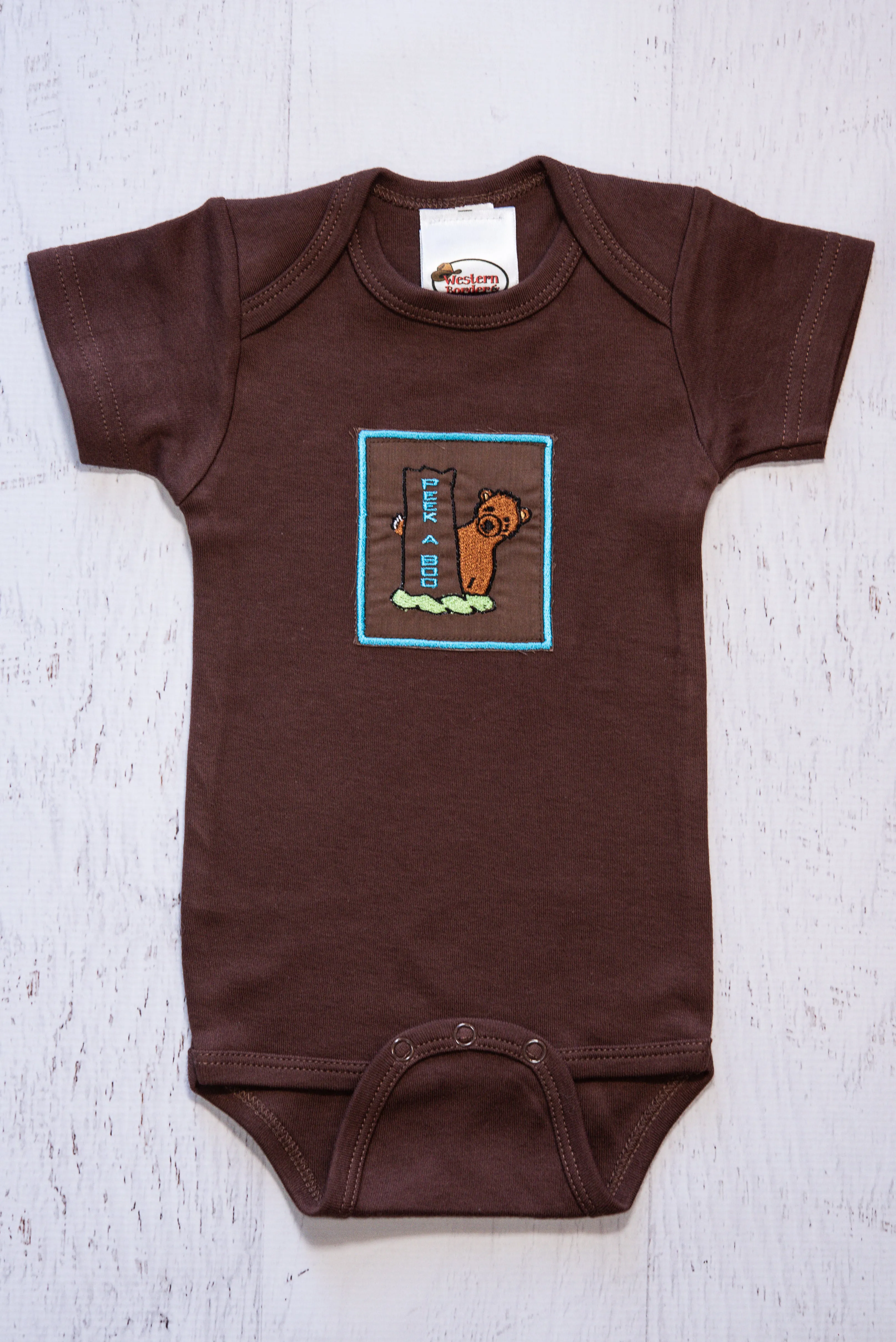 Peek-a-Boo! Baby Bear Creeper"