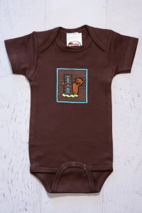 Peek-a-Boo! Baby Bear Creeper"