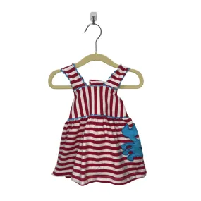 Striped Crab Summer Dress