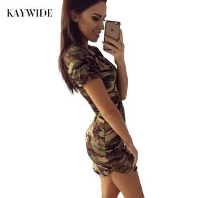 Summer Dress Short Sleeve Vestidos